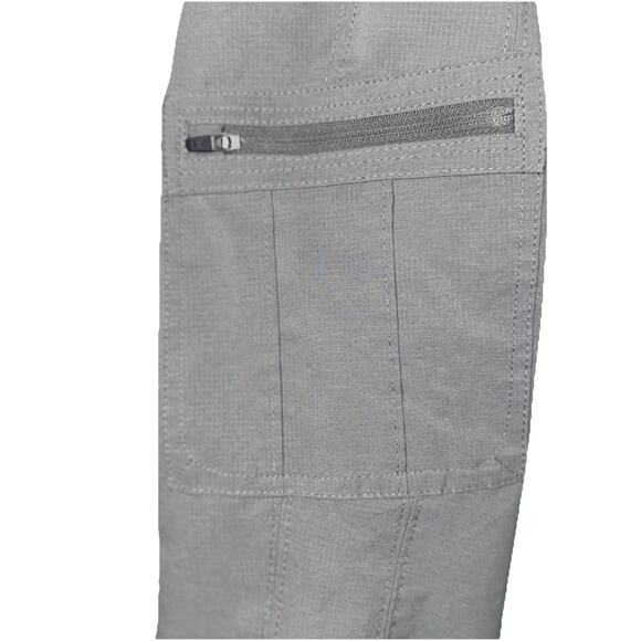 KUHL Horizn Gray Ripstop Skinny Pants 10 Short Hiking Climbing Outdoor Active - Picture 6 of 11